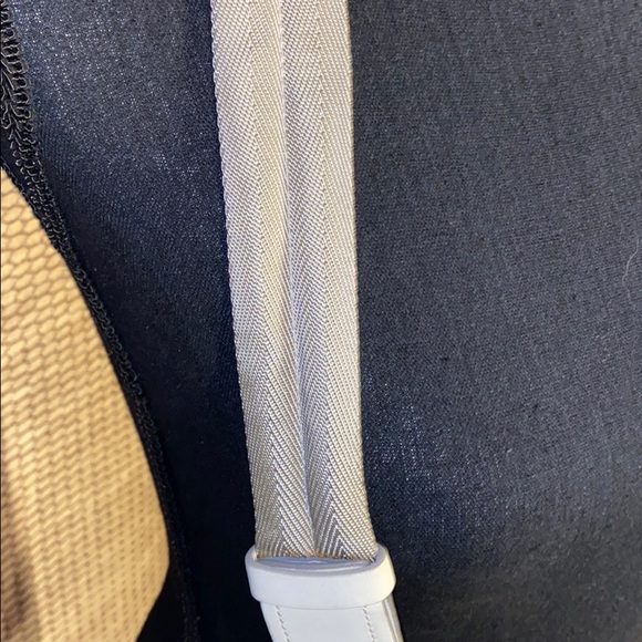 PRADA OFF WHITE LEATHER CROSS BODY POUCH - Picture 4 of 16